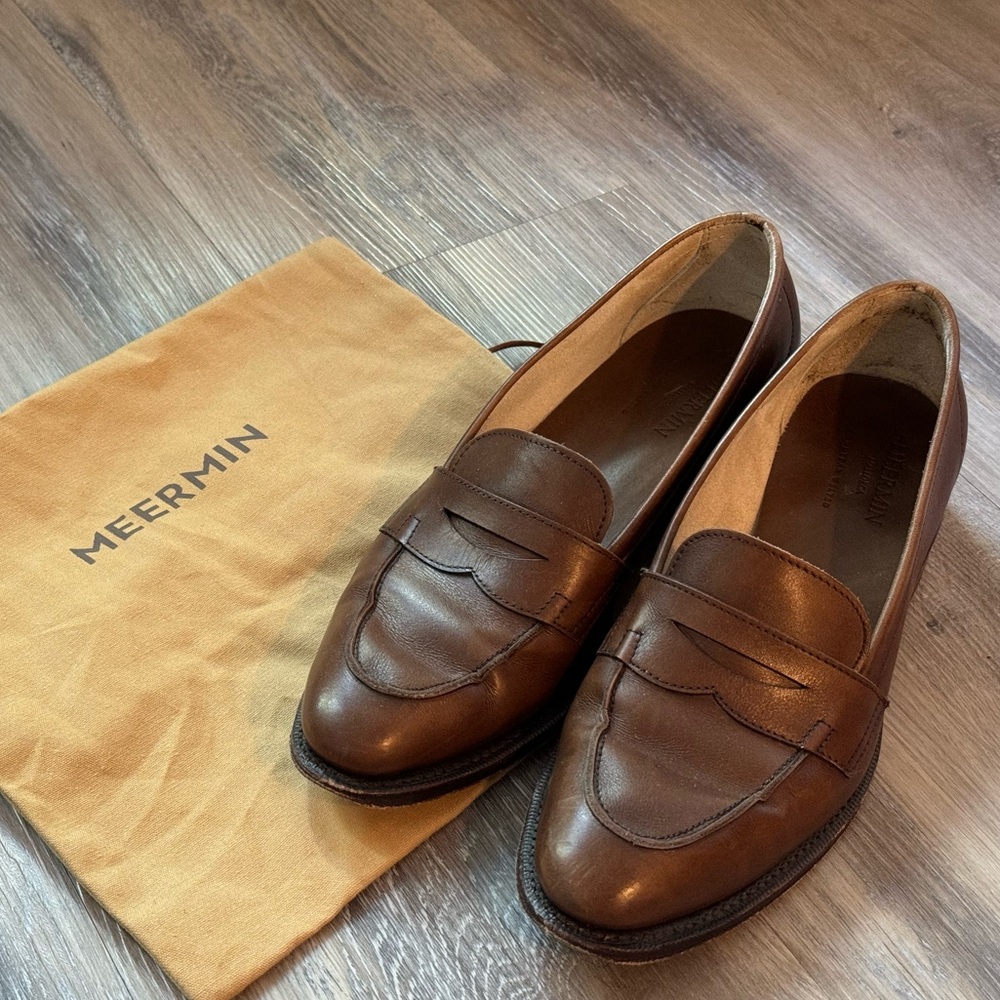 Meermin Brown Loafer OAK VITELLO - E